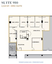 1331 Pennsylvania Ave NW, Washington, DC for rent Floor Plan- Image 1 of 7