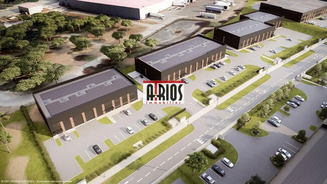 Location Entrepôt 770 m²