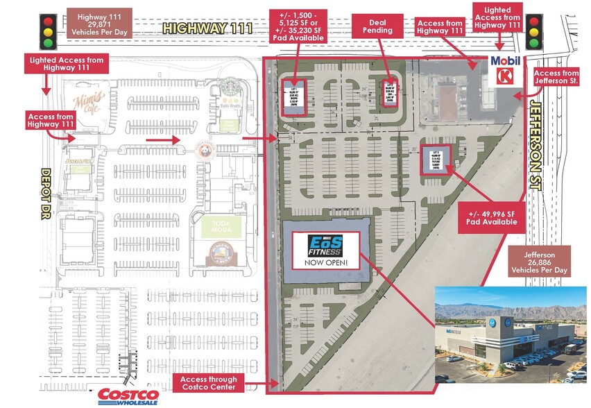 79925-79929 Highway 111, Indio, CA for rent - Site Plan - Image 3 of 3