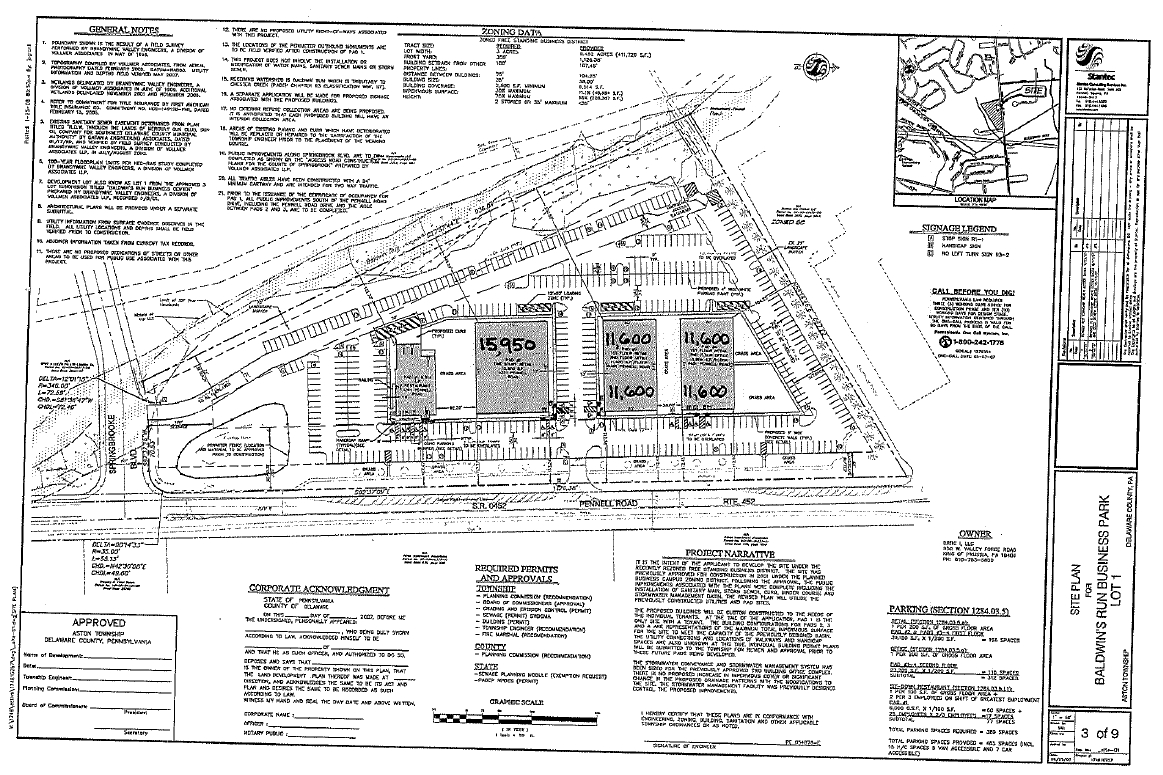 4351 Pennell Rd, Aston, PA for rent Site Plan- Image 1 of 4