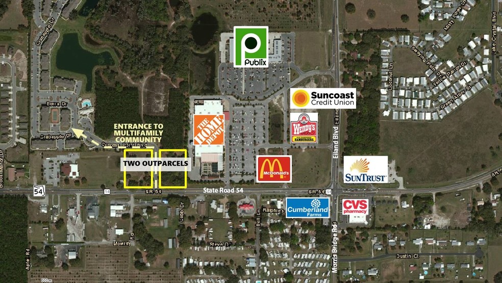 SR 54, Zephyrhills 33543 - 1.3 Acre Lots Near Home Depot on Highway 54 ...