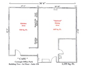 600 N Bell Ave, Carnegie, PA for rent Site Plan- Image 1 of 1