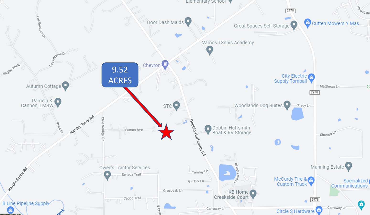 Dobbin Huffsmith Hardin Store Rd, Magnolia 77354 Land for Sale