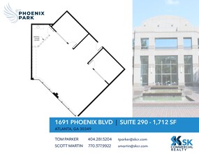 1800 Phoenix Blvd, Atlanta, GA to rent Site Plan- Image 1 of 1