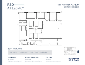 6400 Pinecrest Dr, Plano, TX for rent Floor Plan- Image 1 of 2