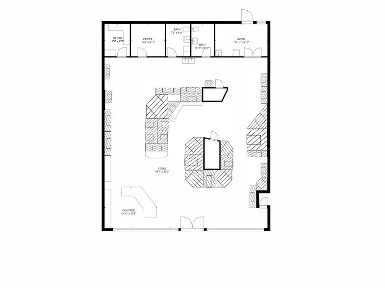 7828 Hudson Rd, Woodbury, MN for rent - Floor Plan - Image 2 of 19