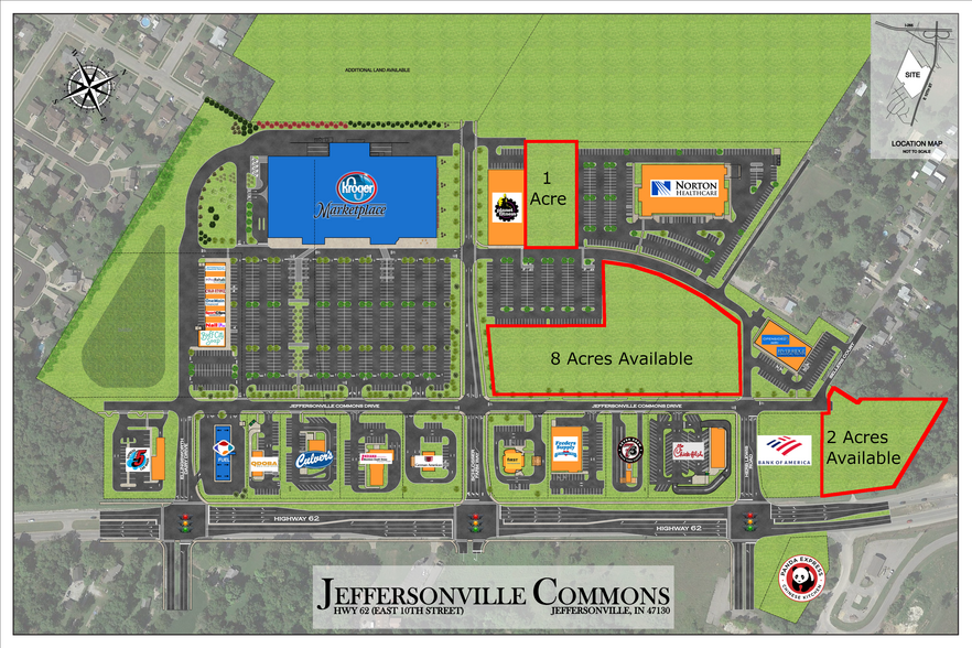 3549 E 10th St, Jeffersonville, IN for rent - Site Plan - Image 1 of 2