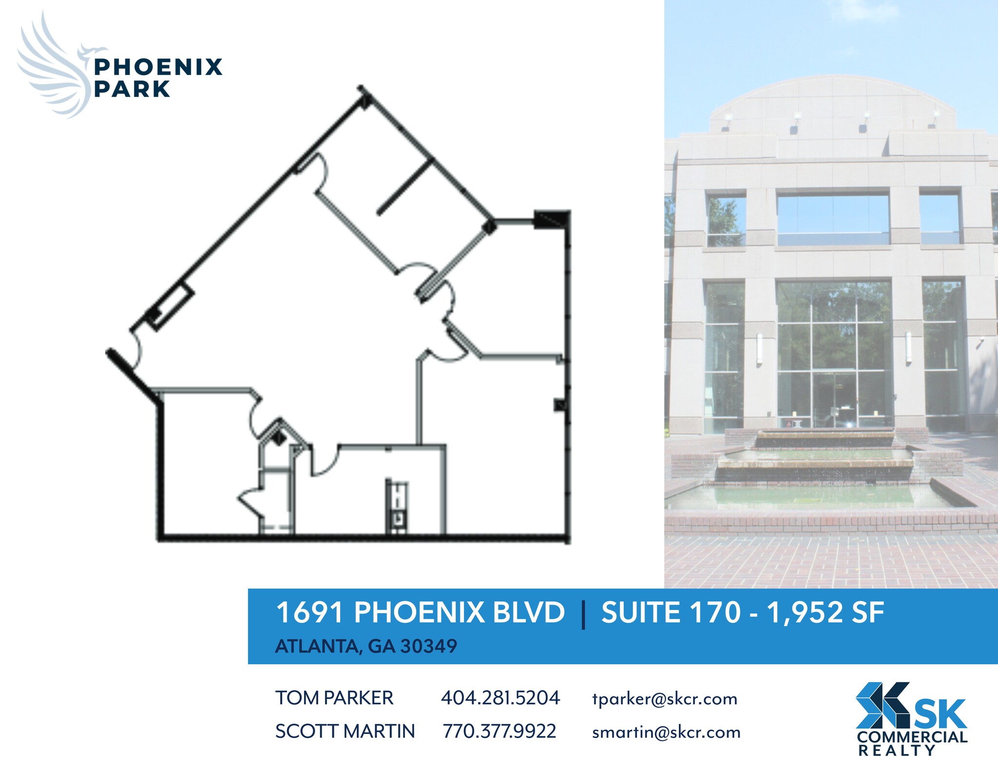 1800 Phoenix Blvd, Atlanta, GA to rent Site Plan- Image 1 of 1