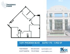 1800 Phoenix Blvd, Atlanta, GA to rent Site Plan- Image 1 of 1