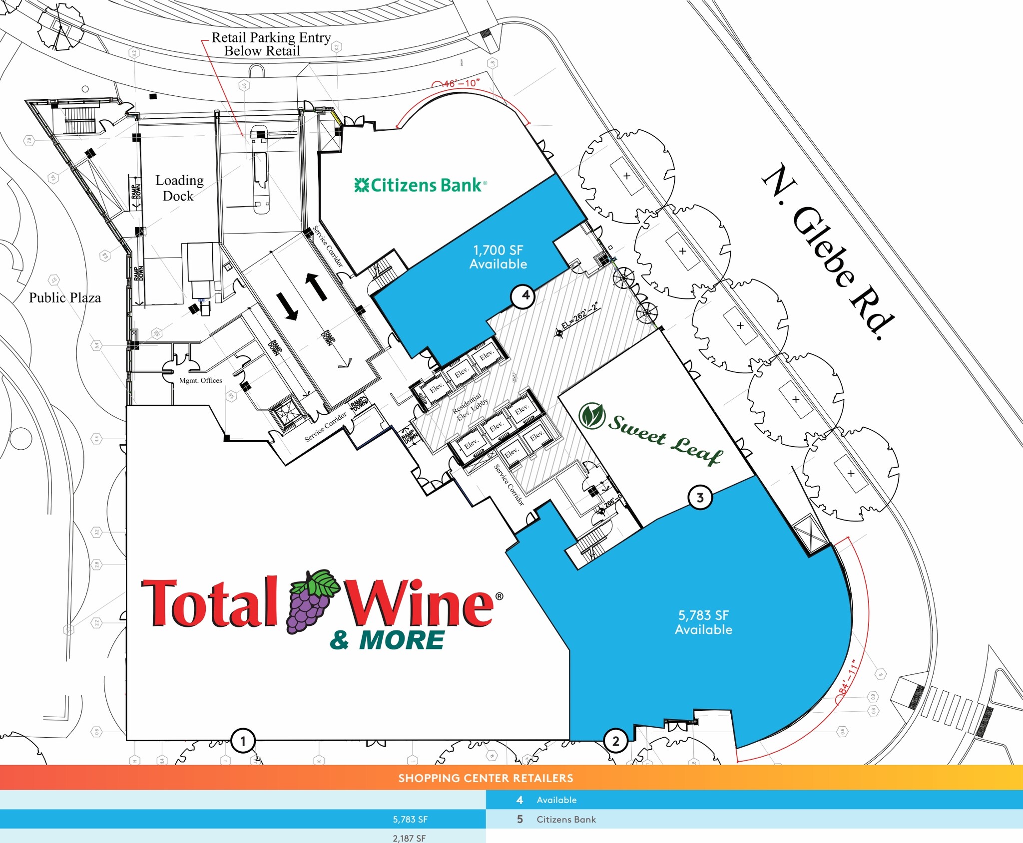 800 N Glebe Rd, Arlington, VA to rent Site Plan- Image 1 of 1