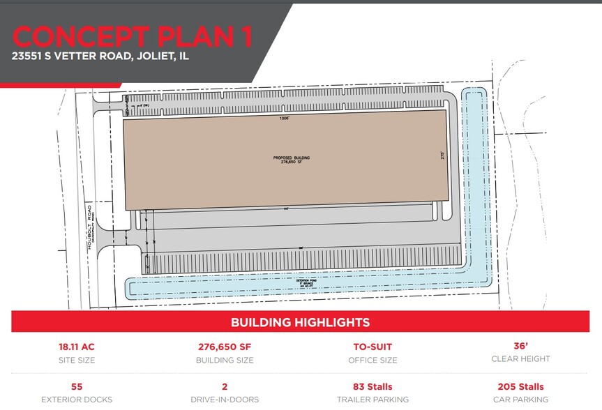 23551 S Vetter Rd, Elwood, IL for sale - Floor Plan - Image 2 of 2