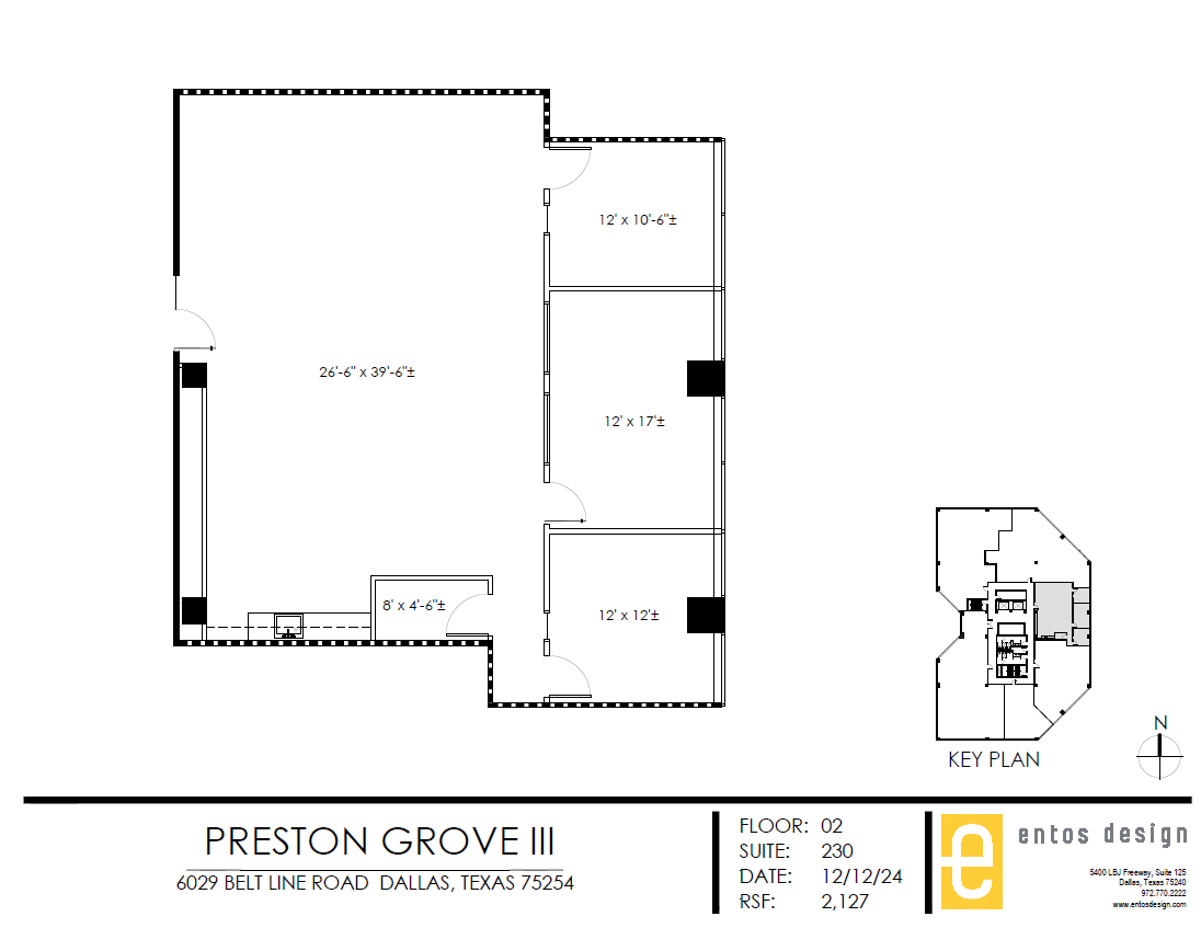 6009 Belt Line Rd, Dallas, TX for rent Floor Plan- Image 1 of 1