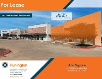 More details for 4125 Williams Way Blvd, Richmond, TX - Retail for Rent