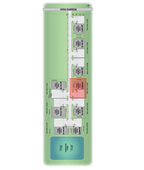 17543 Roberts Rd, Hockley, TX for sale - Site Plan - Image 2 of 5