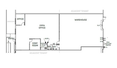 10451-10455 Roselle St, San Diego, CA for rent Floor Plan- Image 2 of 2