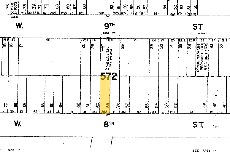 31 W 8th St, New York, NY for sale - Plat Map - Image 1 of 1