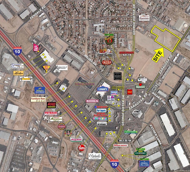 SWQ Zaragosa Rd. & Physicians Dr., El Paso, TX for sale - Primary Photo - Image 1 of 1