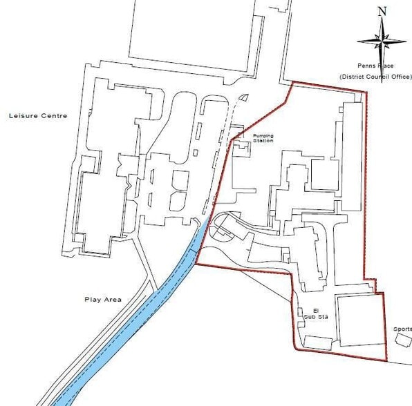 Penns Pl, Petersfield for sale - Site Plan - Image 2 of 3