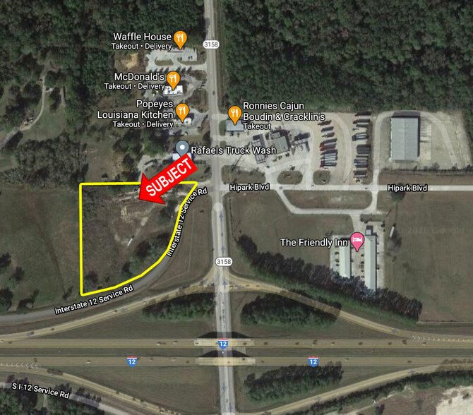 Service Rd, Hammond, LA for sale - Plat Map - Image 1 of 11