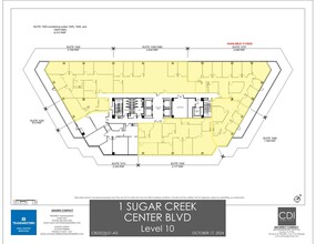 1 Sugar Creek Center Blvd, Sugar Land, TX for rent Floor Plan- Image 1 of 1