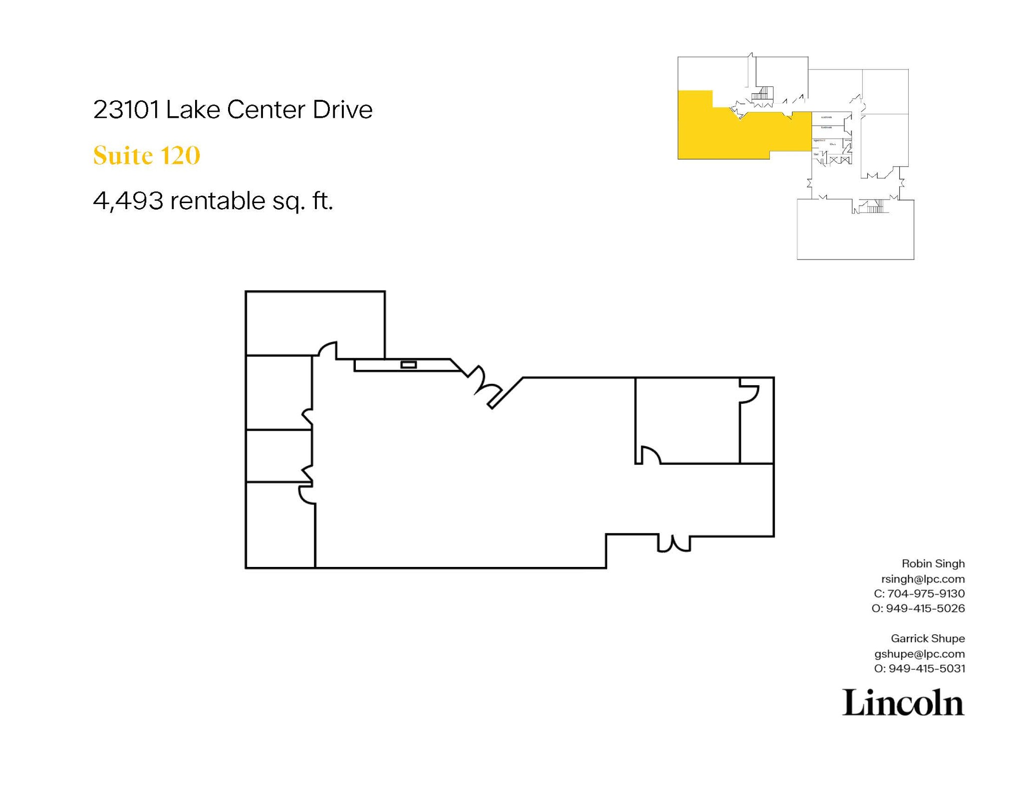 23101 Lake Center Dr, Lake Forest, CA for rent Floor Plan- Image 1 of 1