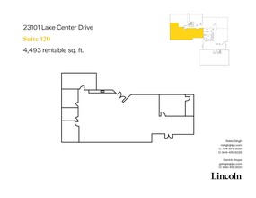 23101 Lake Center Dr, Lake Forest, CA for rent Floor Plan- Image 1 of 1