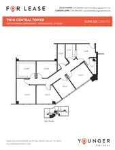 1401 N Central Expy, Richardson, TX to rent Floor Plan- Image 1 of 1