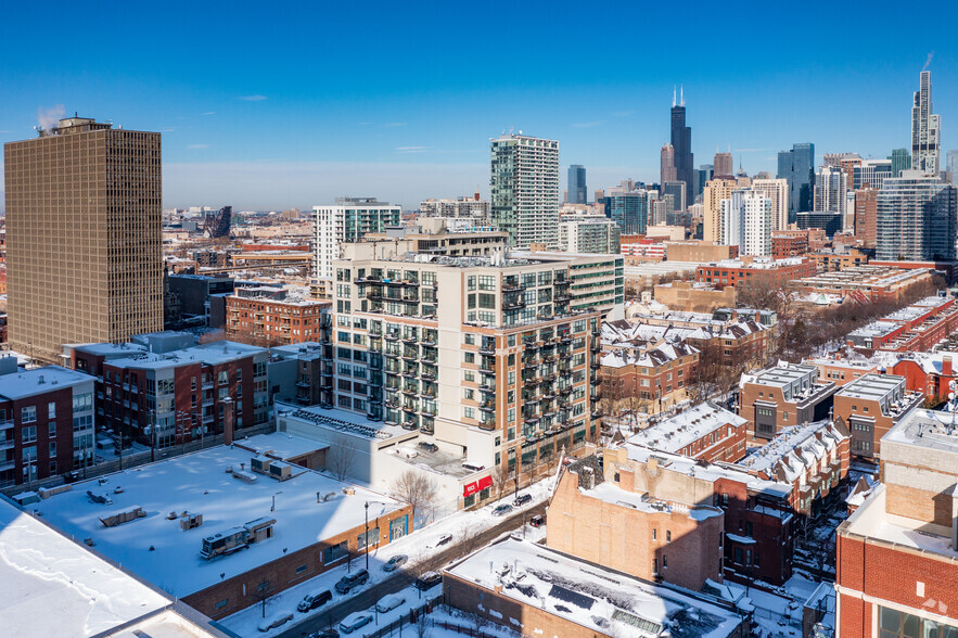 221 E Cullerton St, Chicago, IL for rent - Aerial - Image 2 of 4