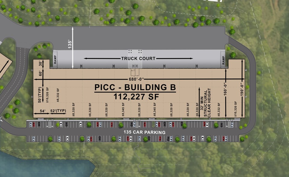 1731 Peachtree Industrial Blvd, Buford, GA for rent - Site Plan - Image 2 of 5