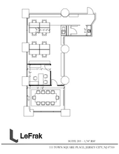 111 Town Square Pl, Jersey City, NJ for rent Floor Plan- Image 1 of 1