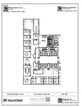 260-270 Peachtree St NW, Atlanta, GA to rent Floor Plan- Image 2 of 2