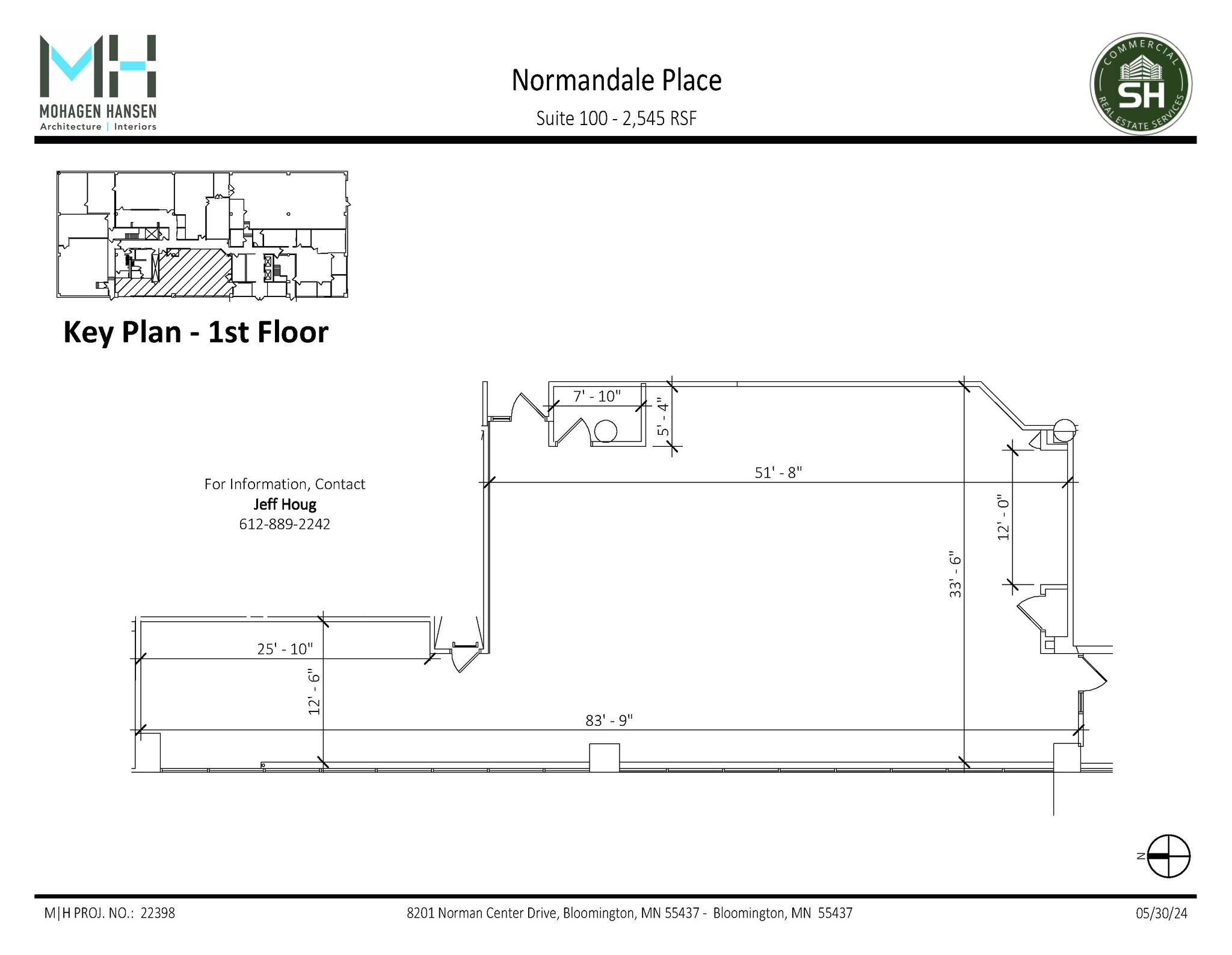 8201 Norman Center Dr, Bloomington, MN for rent Floor Plan- Image 1 of 2