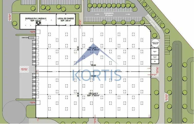 Industrial in Mionnay for sale - Site Plan - Image 3 of 3