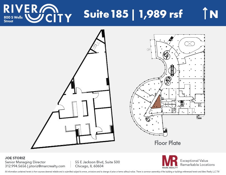 800 S Wells St, Chicago, IL to rent Floor Plan- Image 1 of 1
