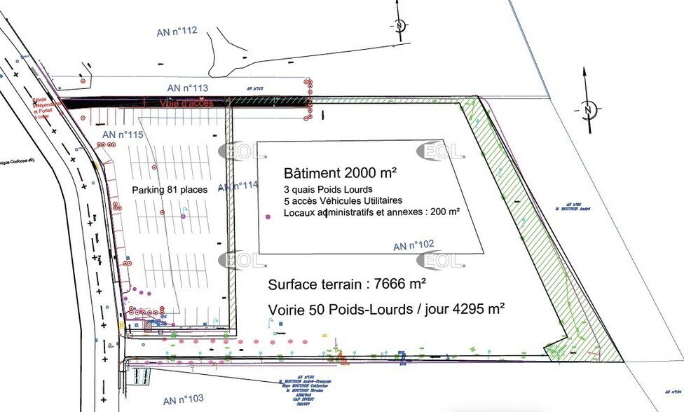 Industrial in Chilly-Mazarin to rent - Site Plan - Image 1 of 2