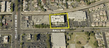 6101 Ball Rd, Cypress, CA - aerial  map view