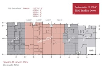 6935 Treeline Dr, Brecksville, OH for rent Floor Plan- Image 2 of 3