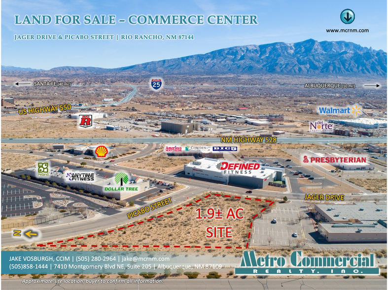 Jager Way NE, Rio Rancho, NM for sale - Building Photo - Image 1 of 7