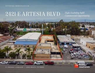 More details for 2421 E Artesia Blvd, Long Beach, CA - Light Industrial to Rent