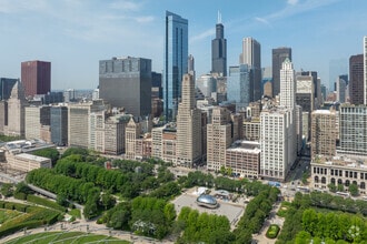 8 S Michigan Ave, Chicago, IL - AERIAL  map view