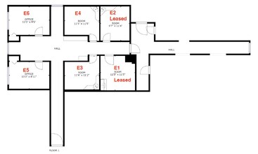 2710 College Ave, Alton, IL for rent Floor Plan- Image 1 of 8