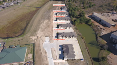 11015 Northpointe Blvd, Tomball, TX - aerial  map view