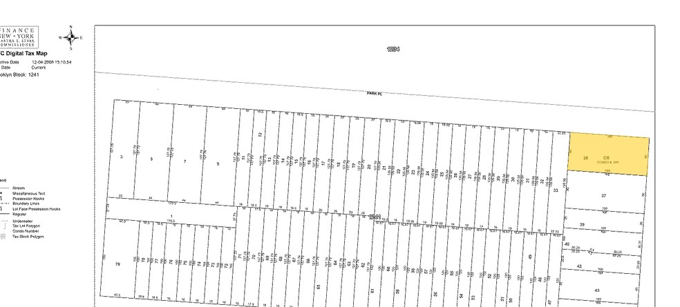 910 Park Pl, Brooklyn, NY for sale - Plat Map - Image 2 of 24