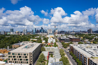 1601 E 5th St, Austin, TX - aerial  map view