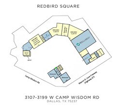 3107 W Camp Wisdom Rd, Dallas, TX to rent Site Plan- Image 1 of 1