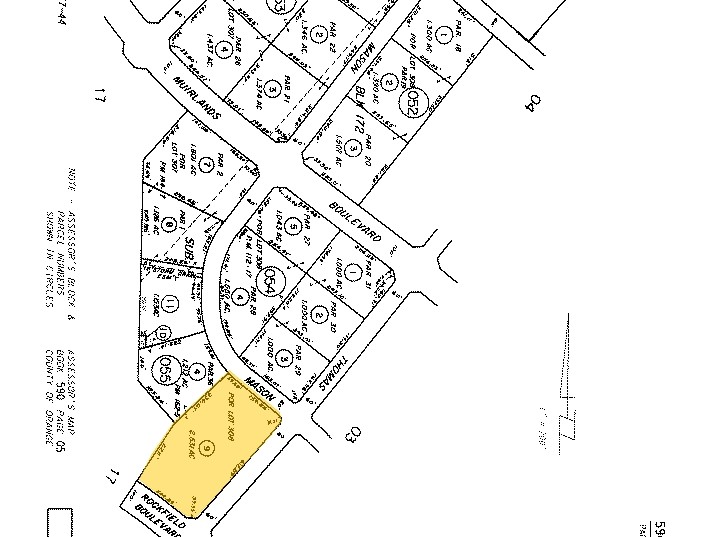 18-38 Thomas, Irvine, CA for rent - Plat Map - Image 2 of 21