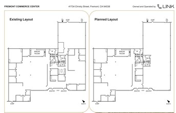 41638-41758 Christy St, Fremont, CA for rent Floor Plan- Image 2 of 3