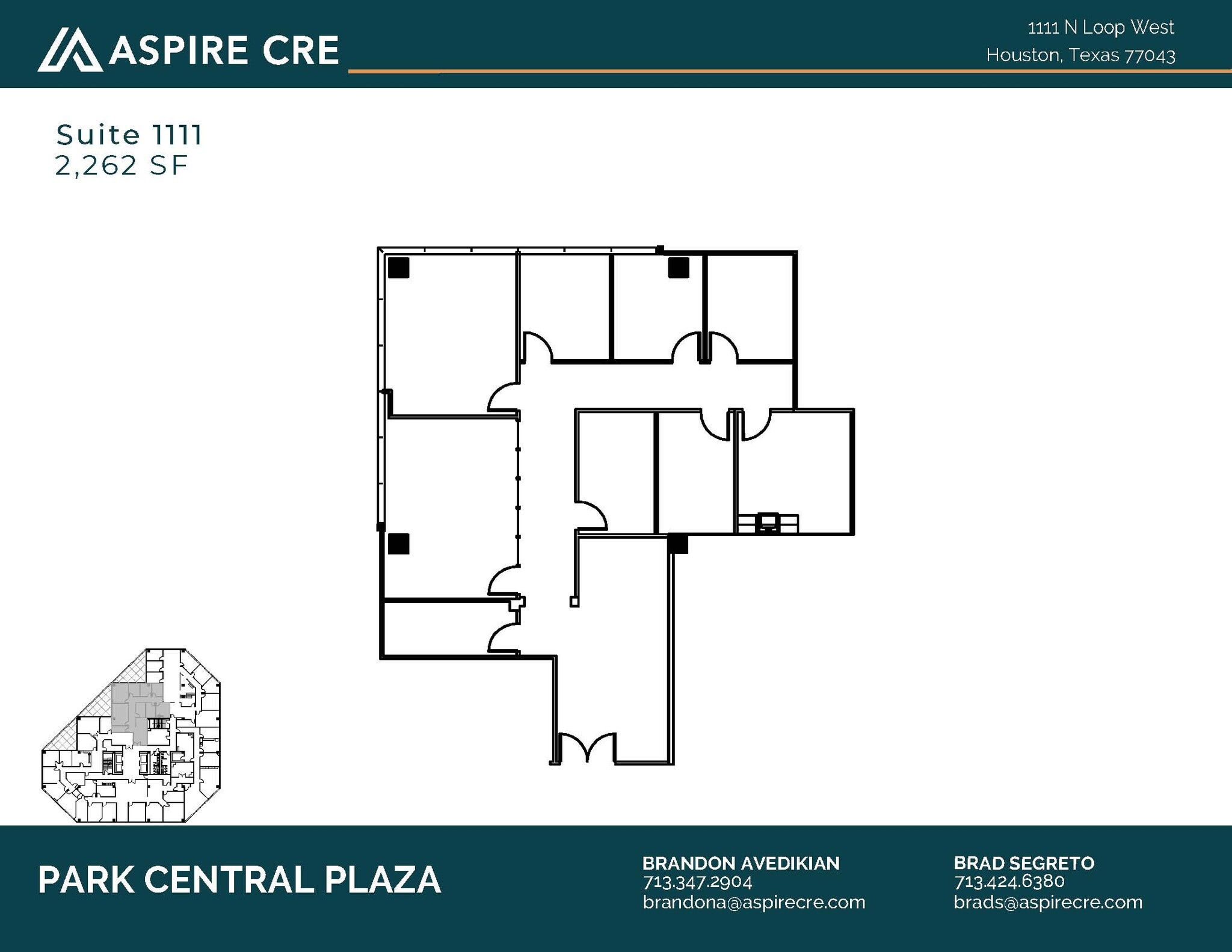 1111 N Loop W, Houston, TX to rent Floor Plan- Image 1 of 1