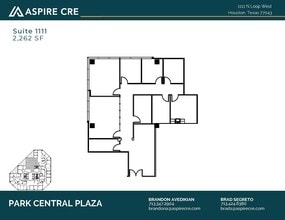 1111 N Loop W, Houston, TX to rent Floor Plan- Image 1 of 1