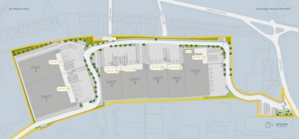 Goat Rd, Mitcham to rent Site Plan- Image 1 of 1